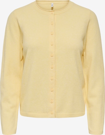 ONLY Kardigan 'ONLLOYAL' – žlutá: přední strana