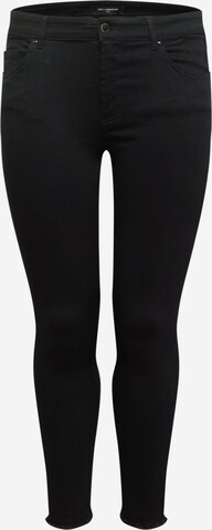 ONLY Carmakoma Skinny Jeans 'Carwilly' in Black: front