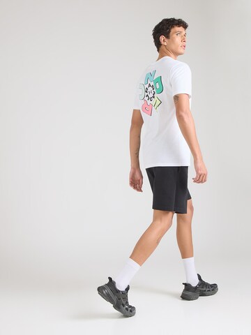 UNDER ARMOUR Λειτουργικό μπλουζάκι 'Radial WM' σε λευκό