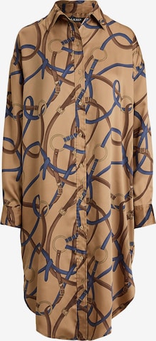 Rochie tip bluză de la Lauren Ralph Lauren pe bej: față