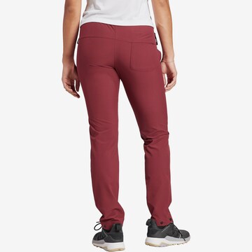 Regular Pantalon de sport 'Liteflex' ADIDAS TERREX en rouge