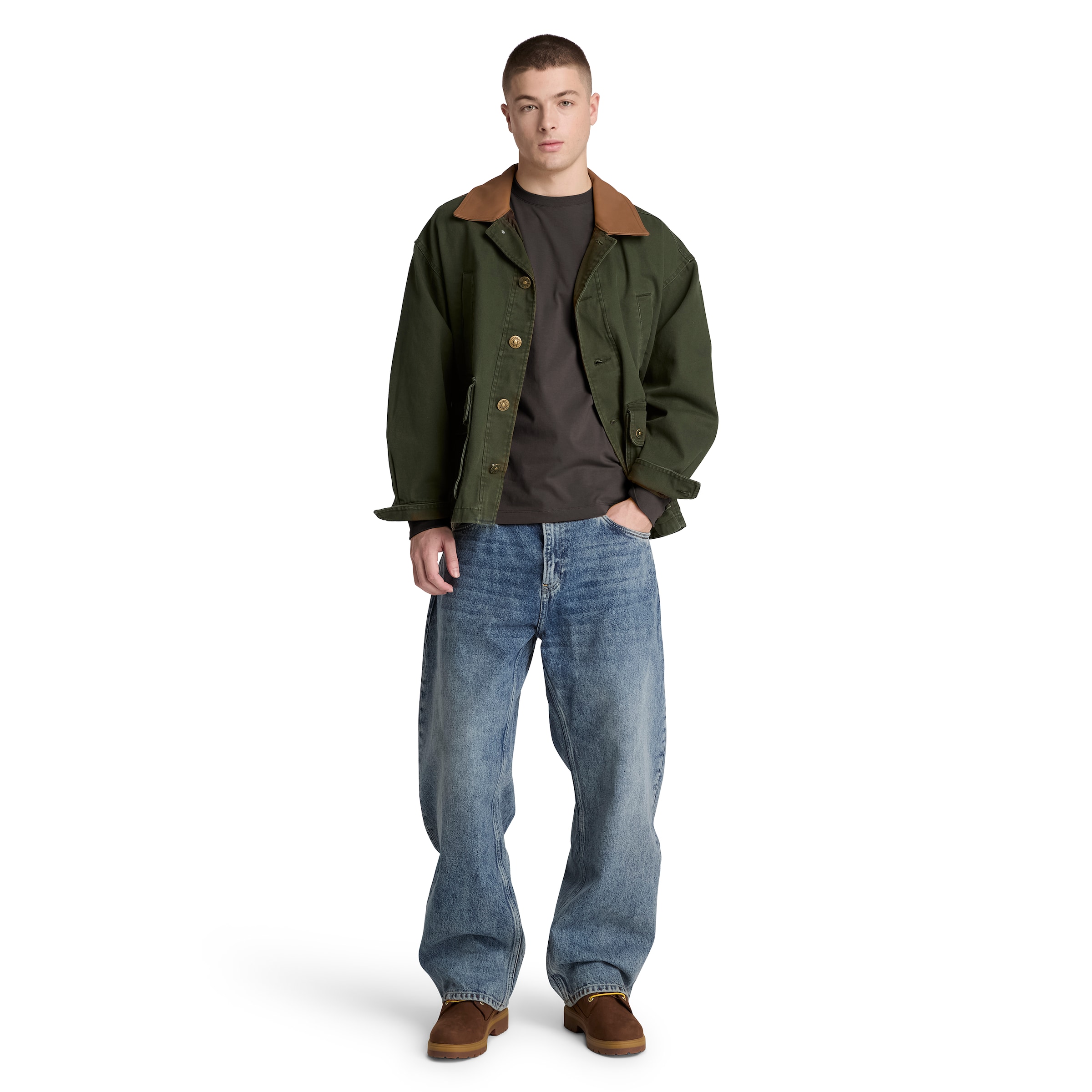 TIMBERLAND Shirt in Grau