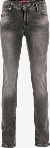 CIPO & BAXX Regular Jeans in Grey: front