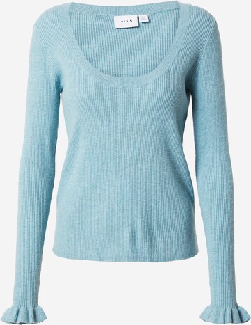 Pullover 'Luciana' di VILA in blu: frontale