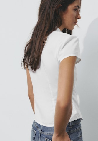 Pull&Bear Блуза в бяло