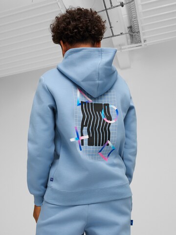 PUMA Sweatshirt 'PUMA X PLAYSTATION' in Blauw