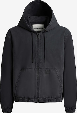 khujo Jacke 'DARREL' in Schwarz: Vorderseite