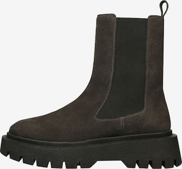 Scalpers Chelsea boots in Groen: voorkant