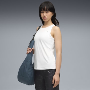 PUMA Sports top 'Run Cloudspun' in White: front