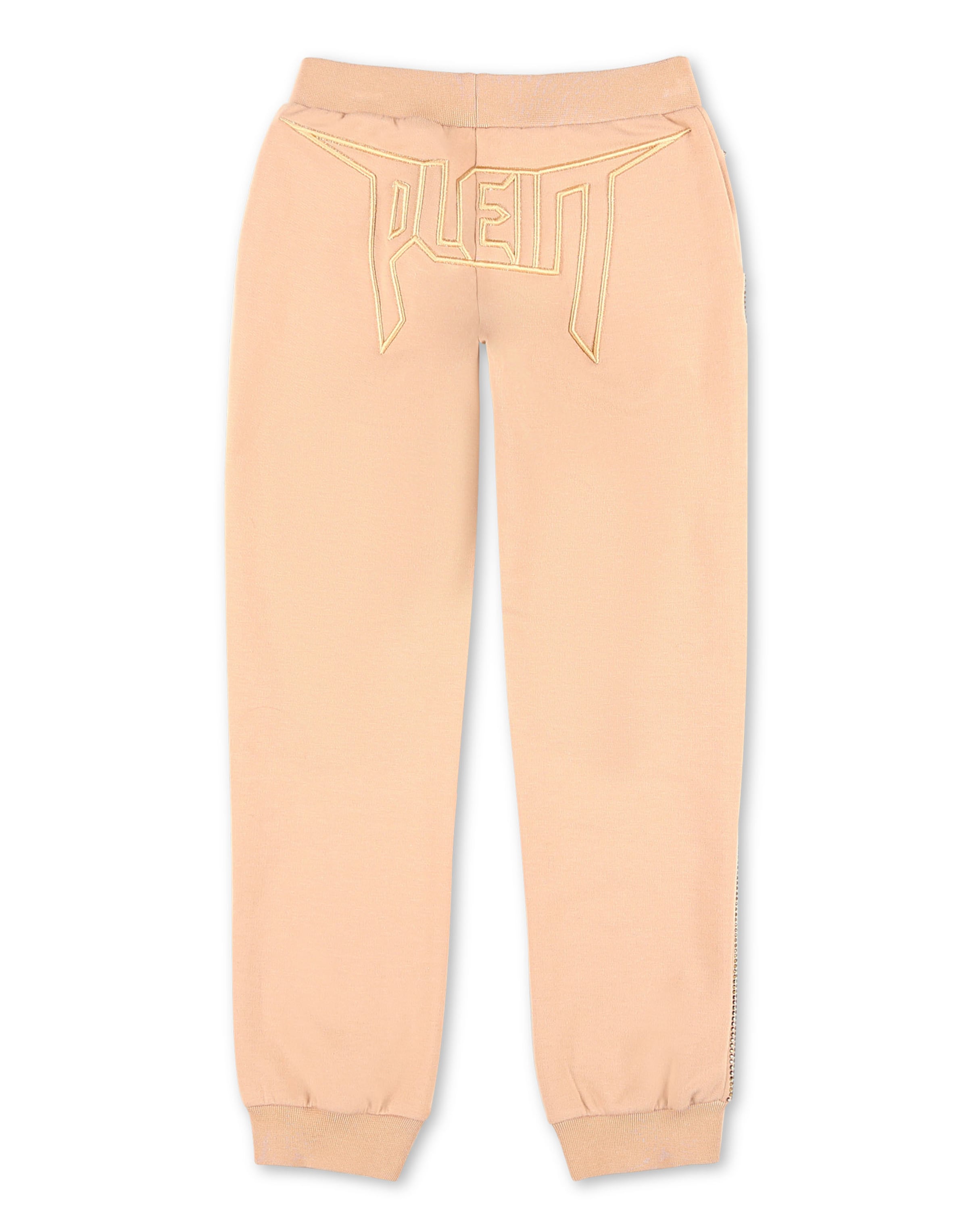 Philipp Plein - Tapered Calças 'Iconic' em bege