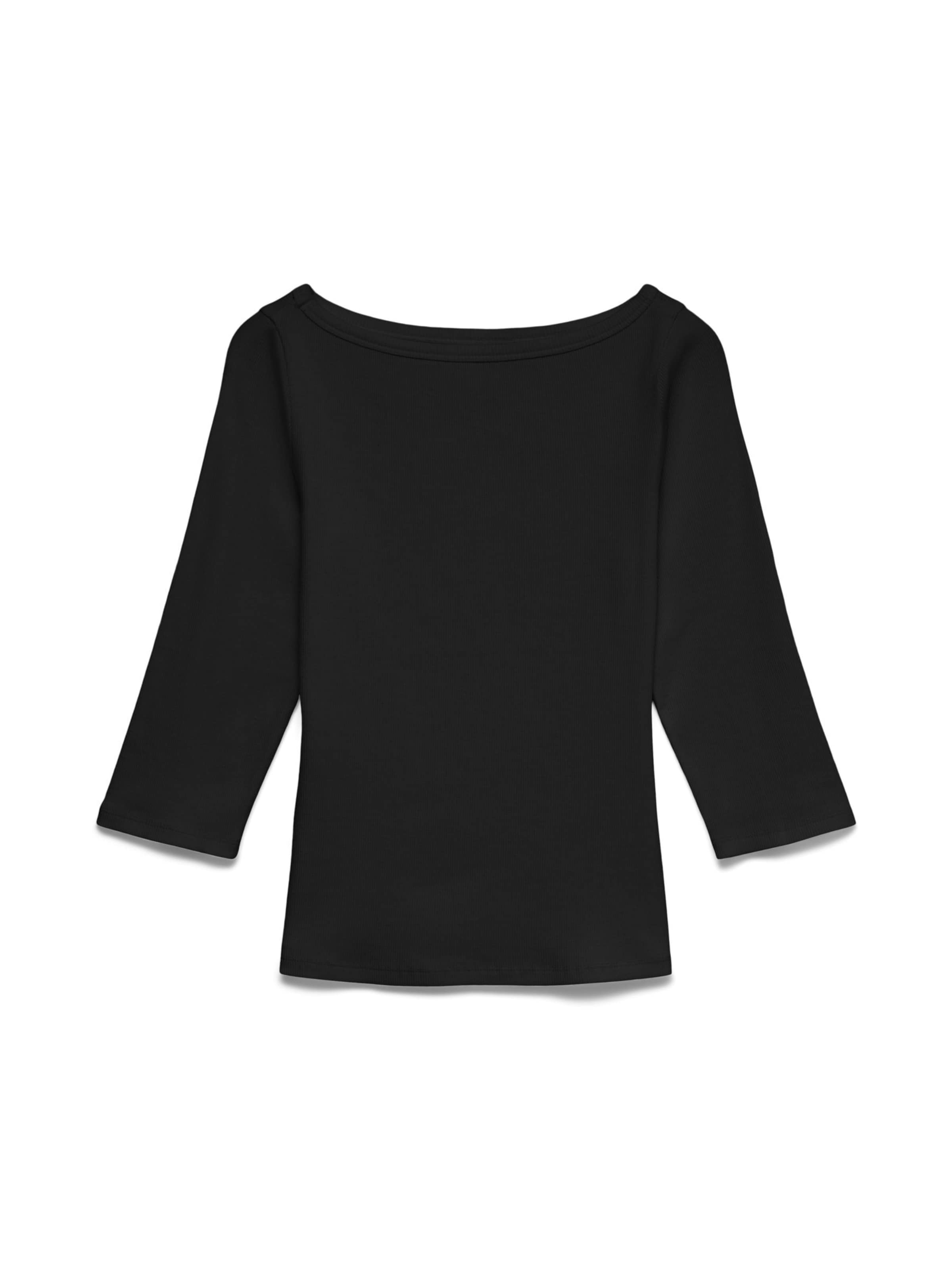 Vero Moda Curve Shirt 'THEA' in Black: front