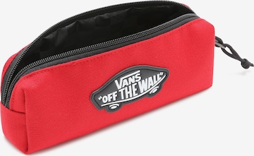 VANS - Mala 'BY OTW PENCIL' em vermelho