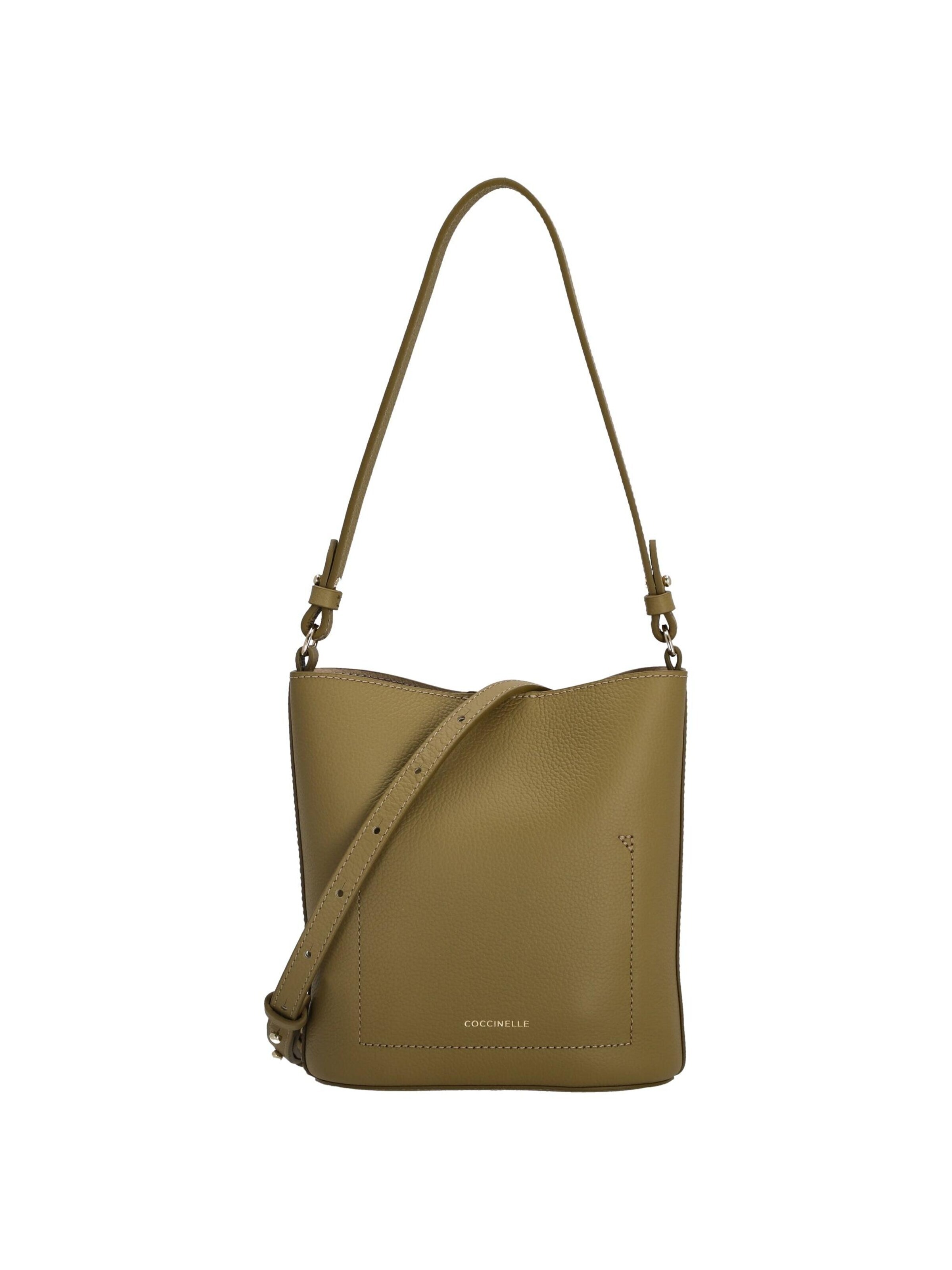Coccinelle Shoulder Bag 'Nikla' in Beige