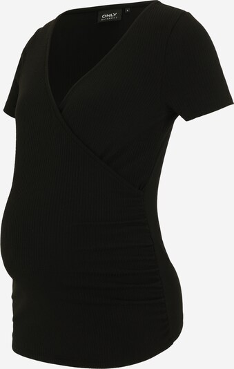 Only Maternity T-shirt 'LULU' en noir, Vue avec produit