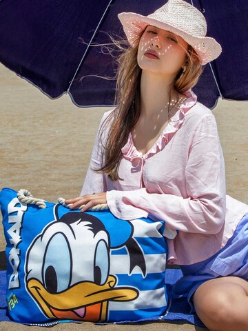 DISNEY Strandtas ' Donald Duck ' in Blauw: voorkant