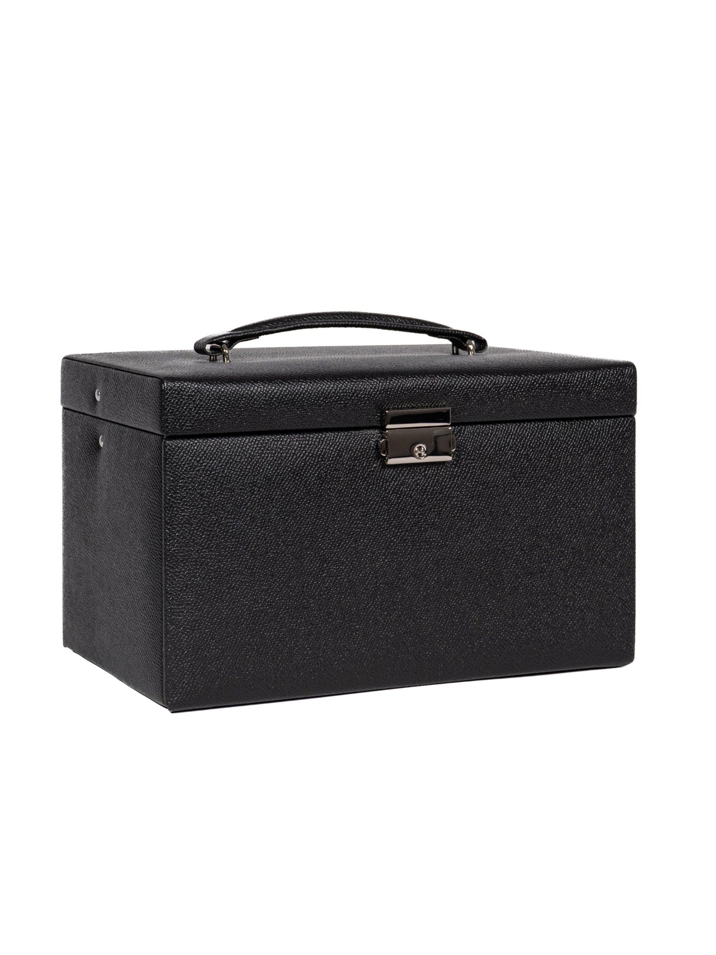 Boîte à bijoux 'JOLIE Schmuckkästchen - Kreuznarben Optik' Friedrich23 en noir