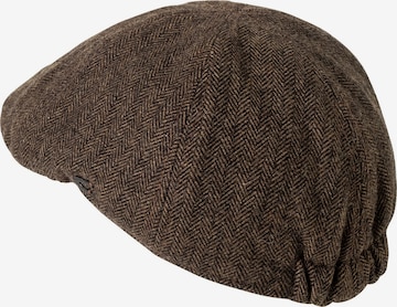 CAMEL ACTIVE Flat cap aus einem  Wollmix in Braun