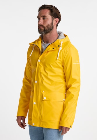 DreiMaster Maritim Weatherproof jacket in Yellow: front