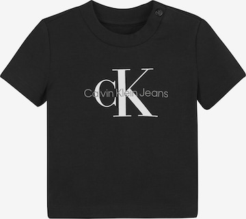 T-Shirt Calvin Klein Jeans en noir : devant