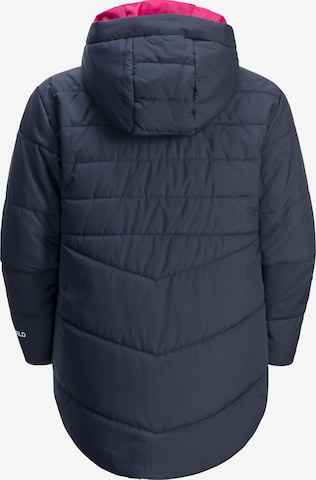 mėlyna JACK WOLFSKIN Laisvalaikio striukė 'Solyd'