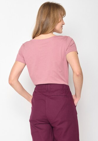 GREENBOMB Shirt 'Basic Loves' in Pink