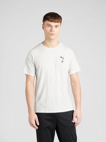 PUMA Функциональная футболка 'SEASONS' в Серый: спереди