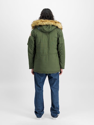 ALPHA INDUSTRIES Winterjacke 'Polar'‌‌‌‌‌‌‌‌‌‌ in Grün