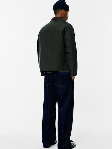 Veste mi-saison Pull&Bear en vert