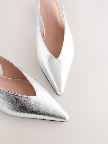 Next - Zapatos destalonado 'Forever Comfort' en plata