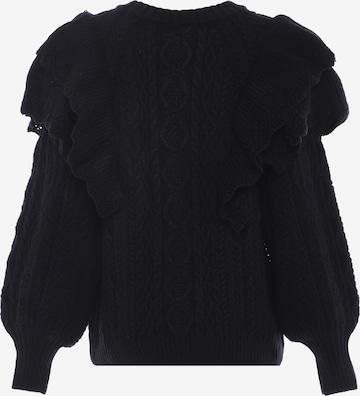 faina - Pullover em preto