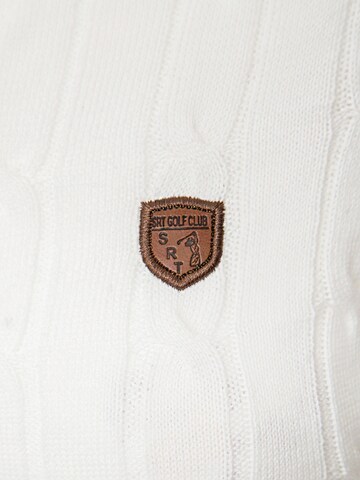 Sir Raymond Tailor Sweater 'Frenze' in White