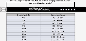 RETTUNGSRING by showroom 019° Gürtel in Braun