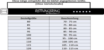 RETTUNGSRING by showroom 019° Gürtel mit Felswand-Schließe in Braun