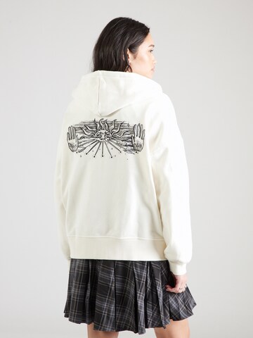 Volcom Sweatjacka 'ALIX' i vit: framsida