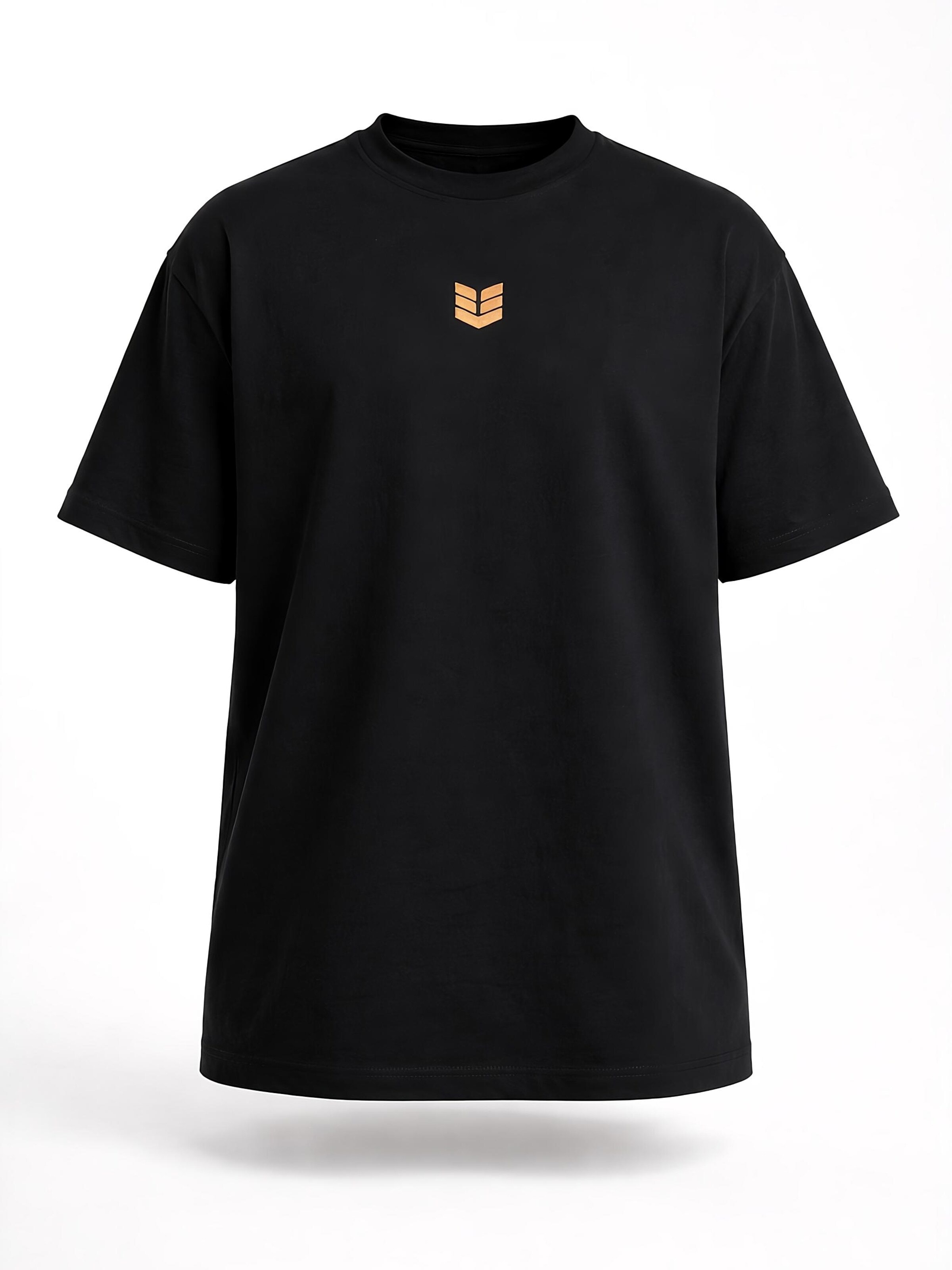 Empire Embodied Shirt 'T-Shirt Oversize Unisex lightweight' in Black: front
