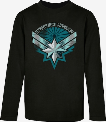 T-Shirt 'Captain Marvel - Starforce Warrior' ABSOLUTE CULT en noir : devant