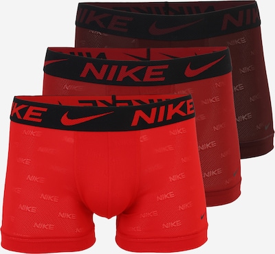 Boxer trumpikės iš NIKE Underwear, spalva – raudona / ugnies raudona / tamsiai raudona / juoda, Prekių apžvalga