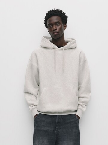 Pull&Bear Bluzka sportowa w kolorze szary: przód