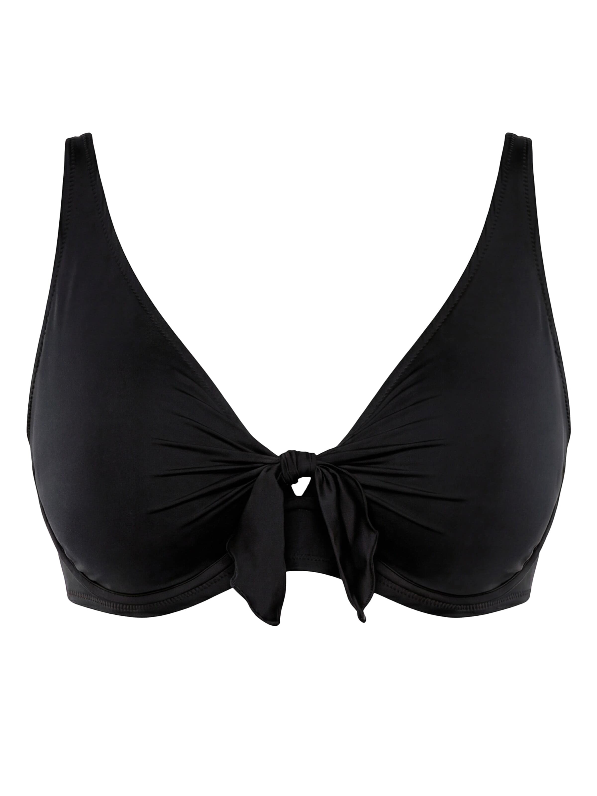 Vivisence Bikinitop '3202'‌‌ in Schwarz: Vorderseite