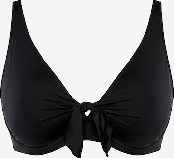 Vivisence Bikinitop '3202' in Schwarz: Vorderseite