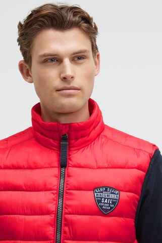 CAMP DAVID Vest in Red