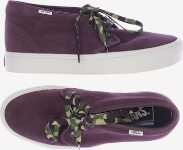 VANS Sneakers & Trainers in 40,5 in Purple: front