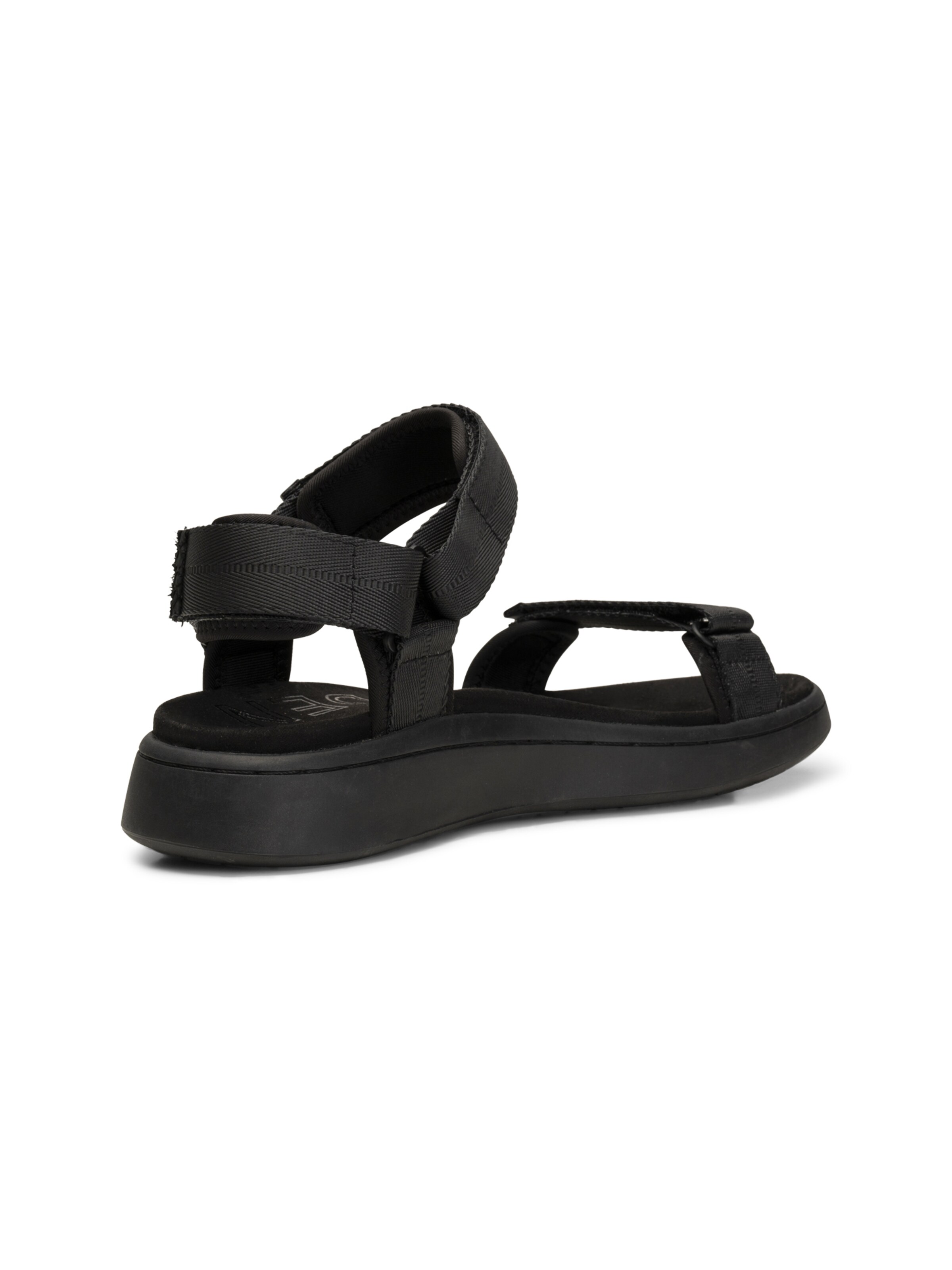 WODEN Sandaal ' Line ' in Zwart