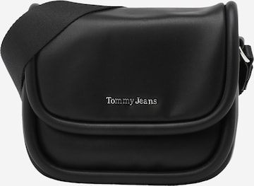 Tommy Jeans - Bolso de hombro en negro: frente