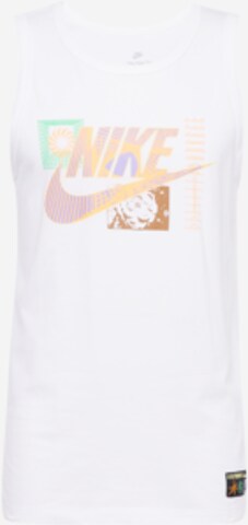 Nike Sportswear Tričko 'FESTIVAL' – bílá: přední strana