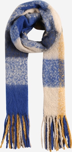OBJECT Kaulaliina 'MITTA' värissä beige / kuninkaallisen sininen / konjakki, Tuotenäkymä