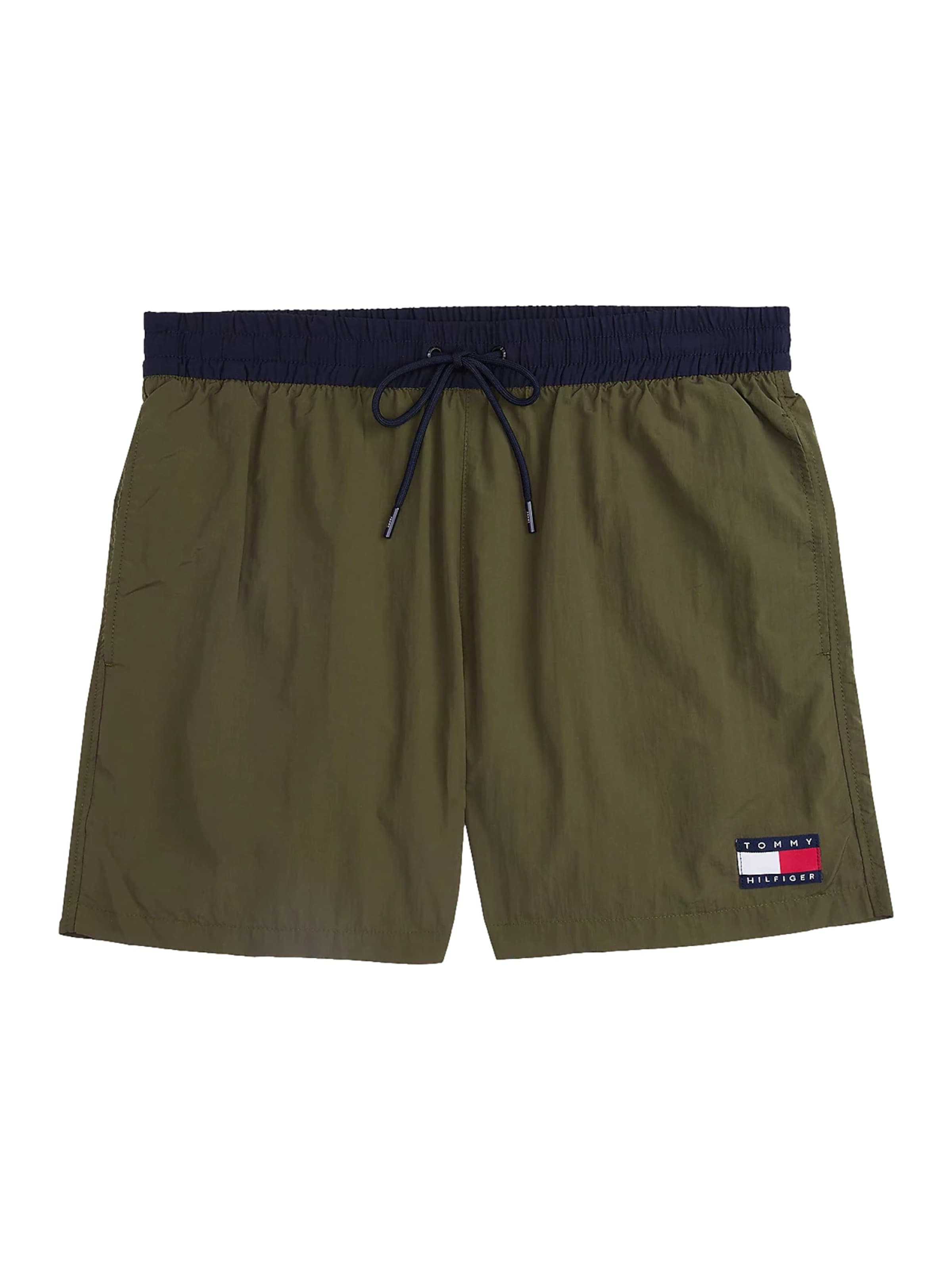 TOMMY HILFIGER Shorts de bain en vert foncé, Vue avec produit