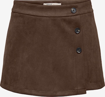 Gonna 'ONLAddi' di ONLY in beige: frontale