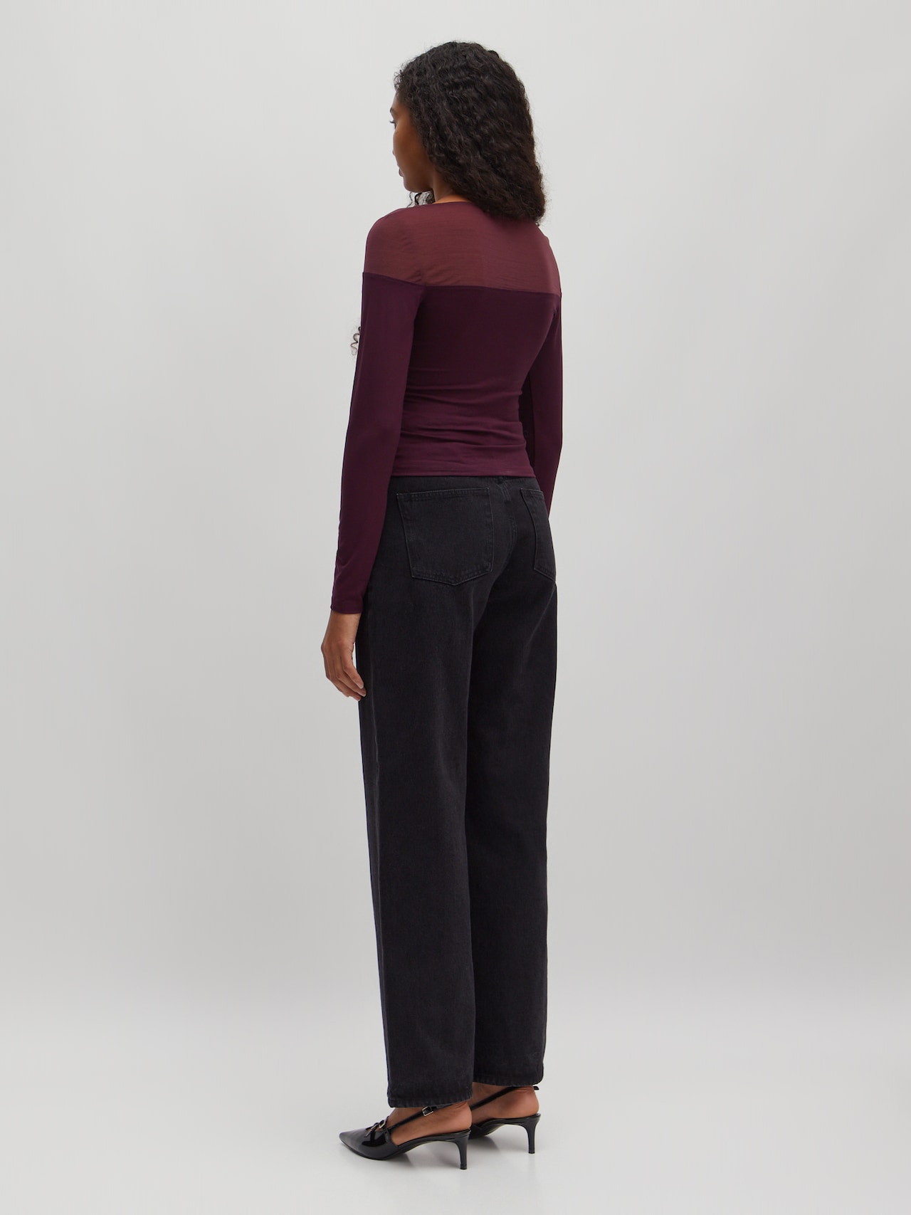 EDITED Shirt 'Kareene ' Rood