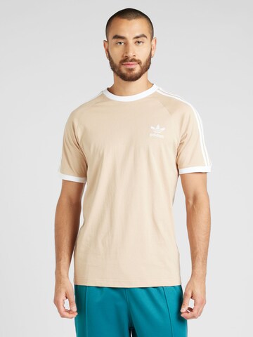 ADIDAS ORIGINALS Футболка 'Adicolor Classics' в Бежевый: спереди